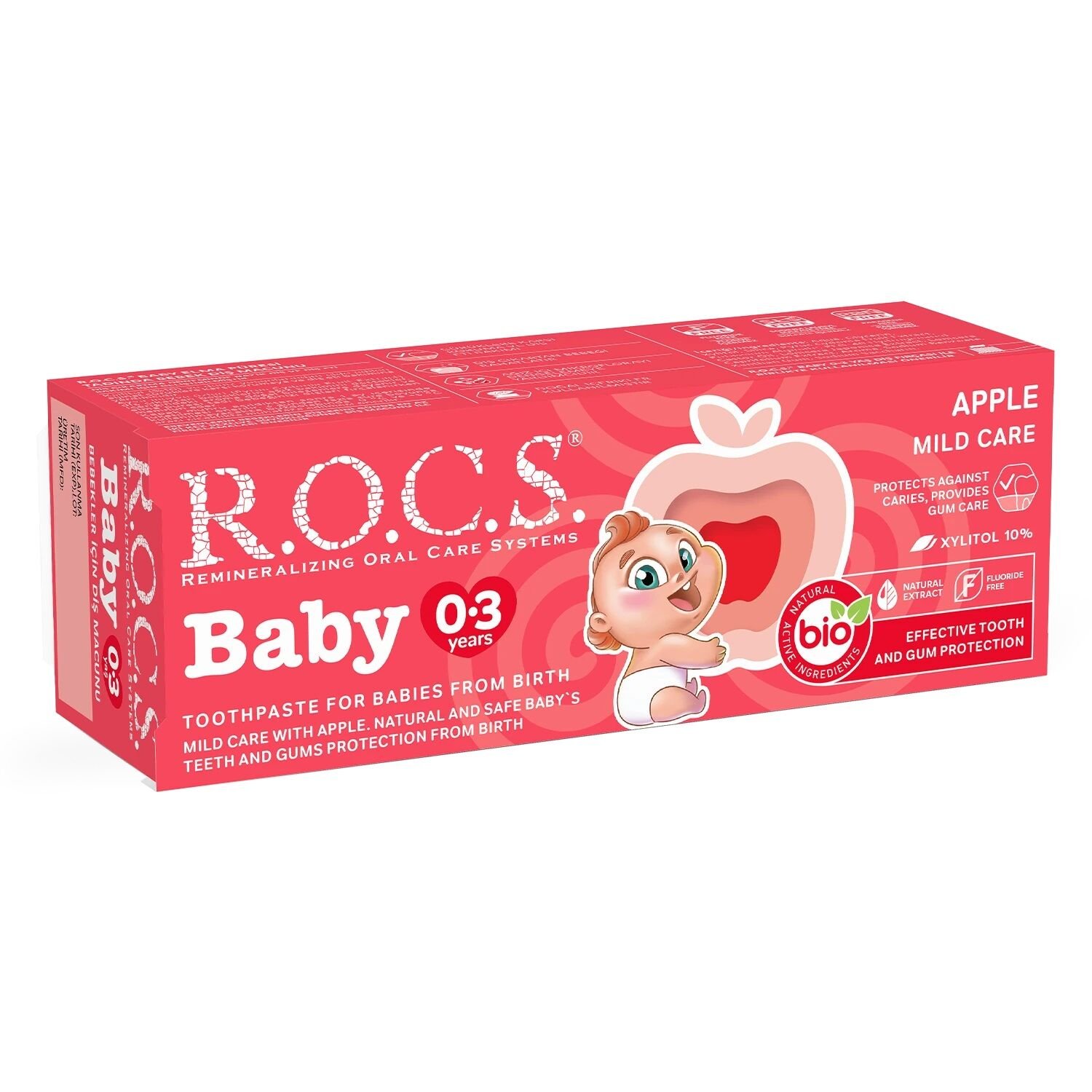 R.o.c.s.baby Di̇ş Macunu 35Ml 0-3 Yaş Elma