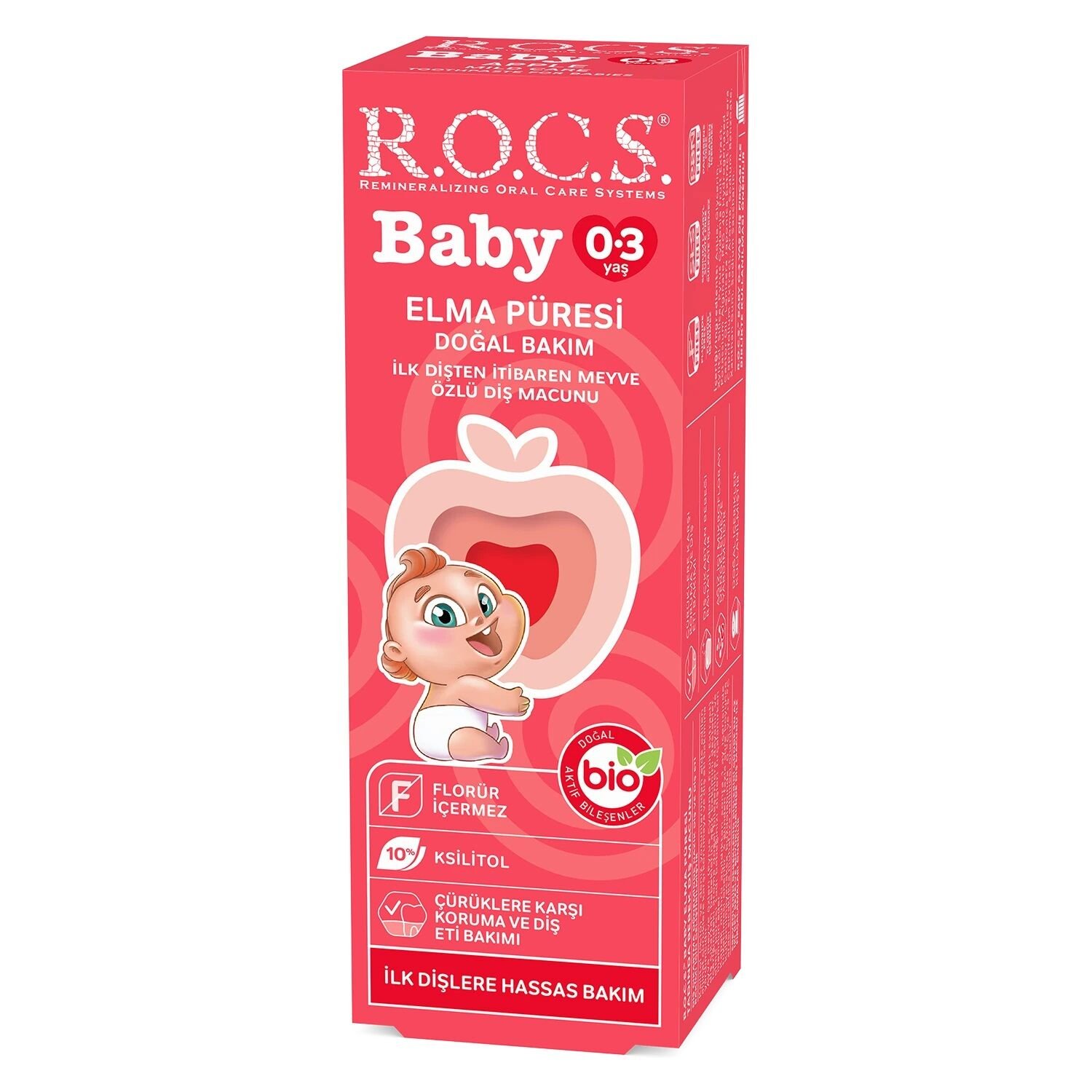 R.o.c.s.baby Di̇ş Macunu 35Ml 0-3 Yaş Elma