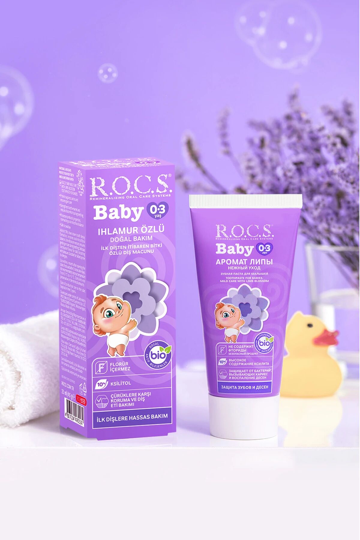 R.o.c.s.baby Di̇ş Macunu 35Ml 0-3 Yaş Ihlamur