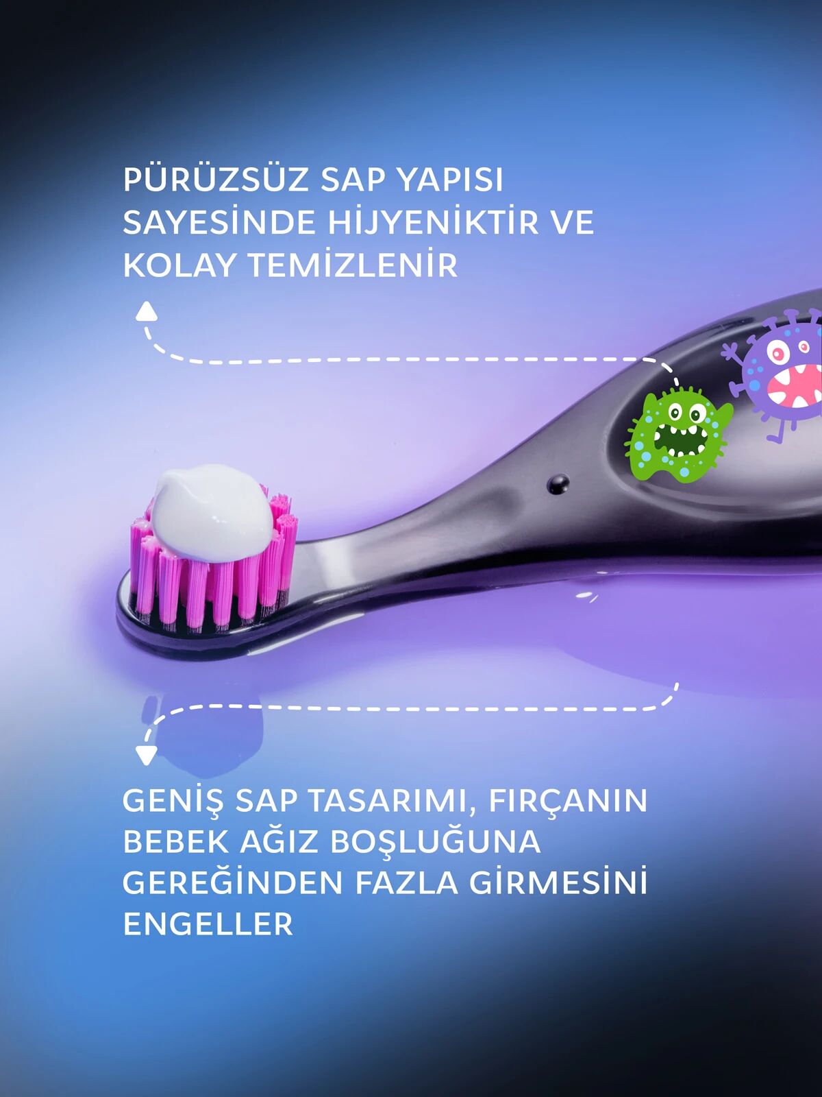 R.o.c.s.baby Neon Ekstra Soft Di̇ş Fırçası 0-3 Yaş