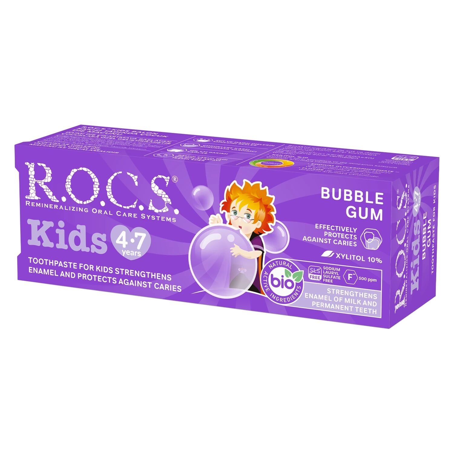 R.o.c.s.ki̇ds Di̇ş Macunu 35Ml 4-7 Yaş Sakız