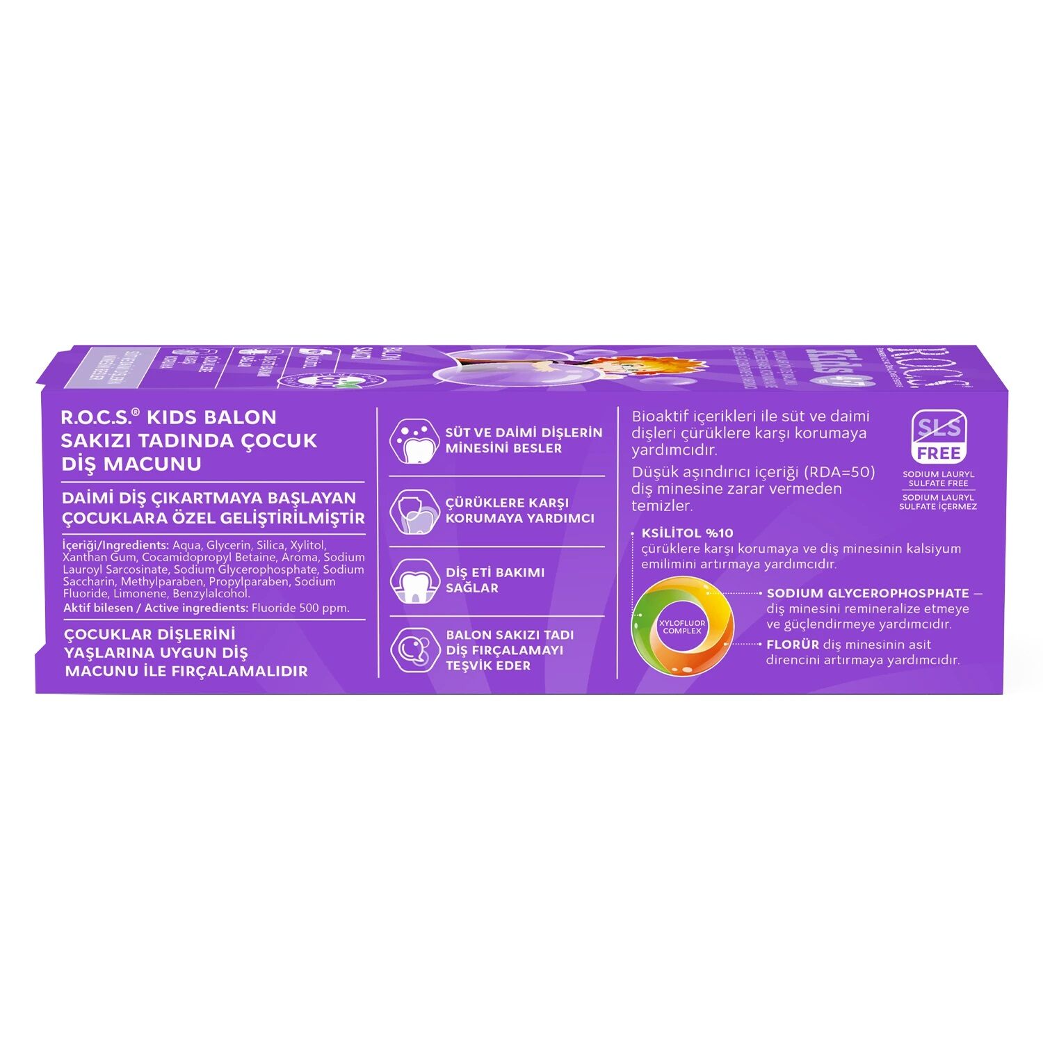 R.o.c.s.ki̇ds Di̇ş Macunu 35Ml 4-7 Yaş Sakız