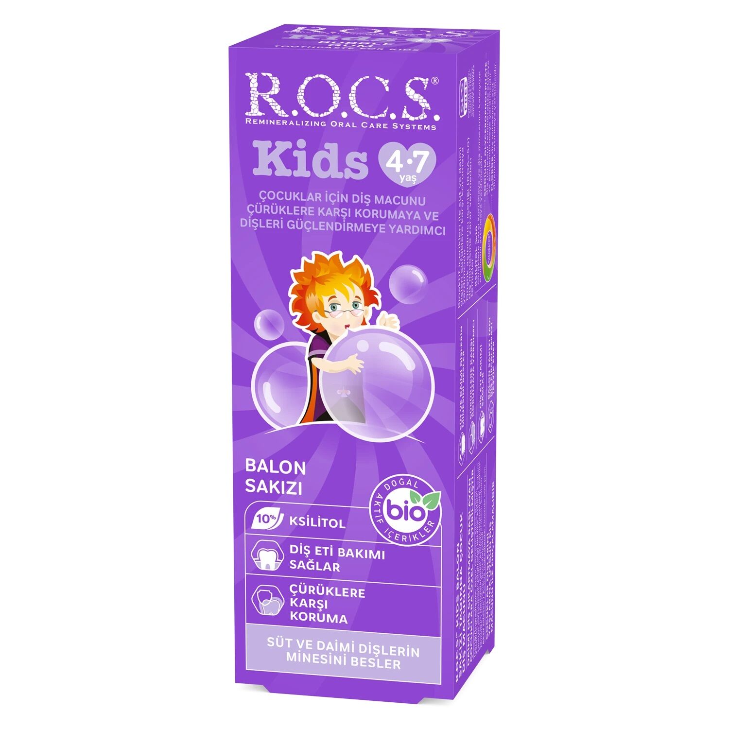 R.o.c.s.ki̇ds Di̇ş Macunu 35Ml 4-7 Yaş Sakız
