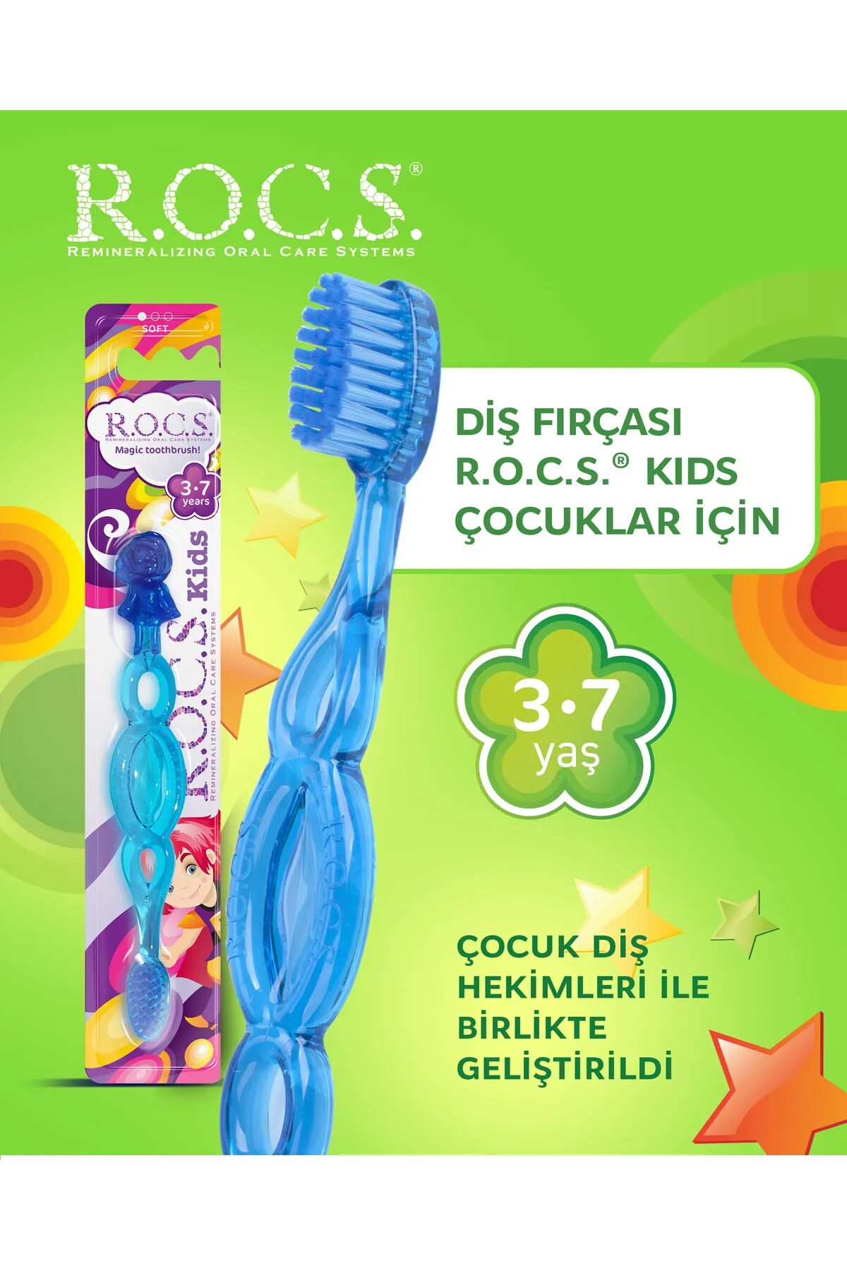 R.o.c.s.ki̇ds Ekstra Soft Di̇ş Fırçası 3-7 Yaş