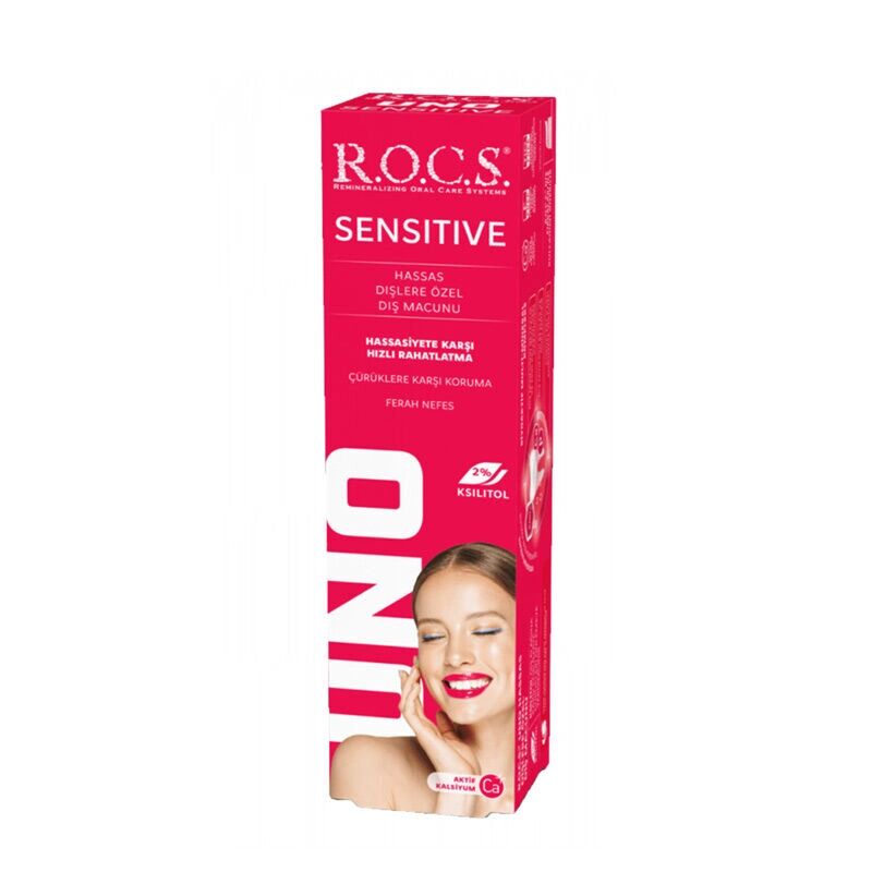 R.o.c.s.uno Sensi̇ti̇ve Hassas Di̇şlere &Ouml;zel Di̇ş Macunu 60 Ml
