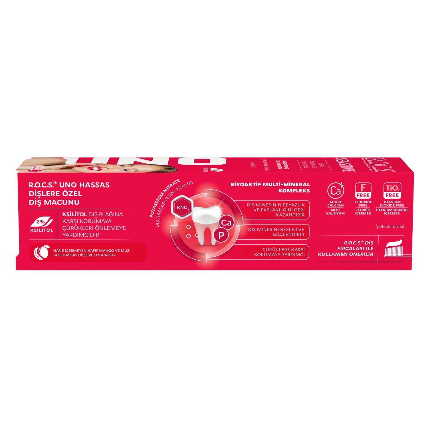 R.o.c.s.uno Sensi̇ti̇ve Hassas Di̇şlere &Ouml;zel Di̇ş Macunu 60 Ml