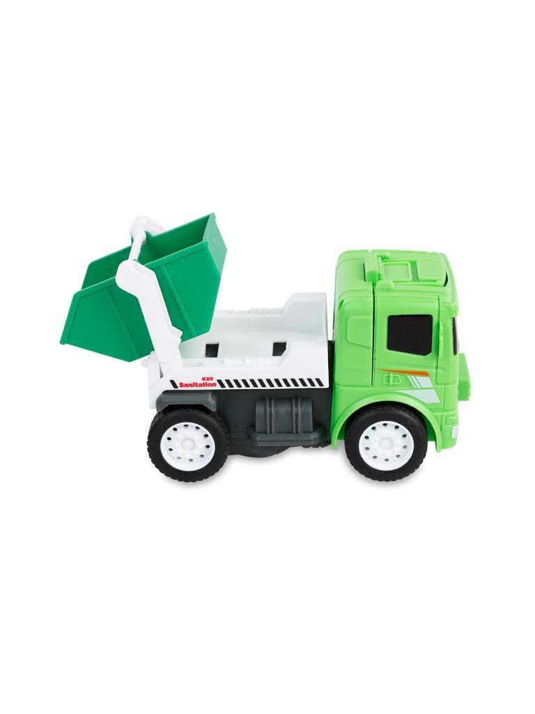 Robota Dönüşen Temi̇zli̇k Araçları - Konteyner Çöp Kamyonu