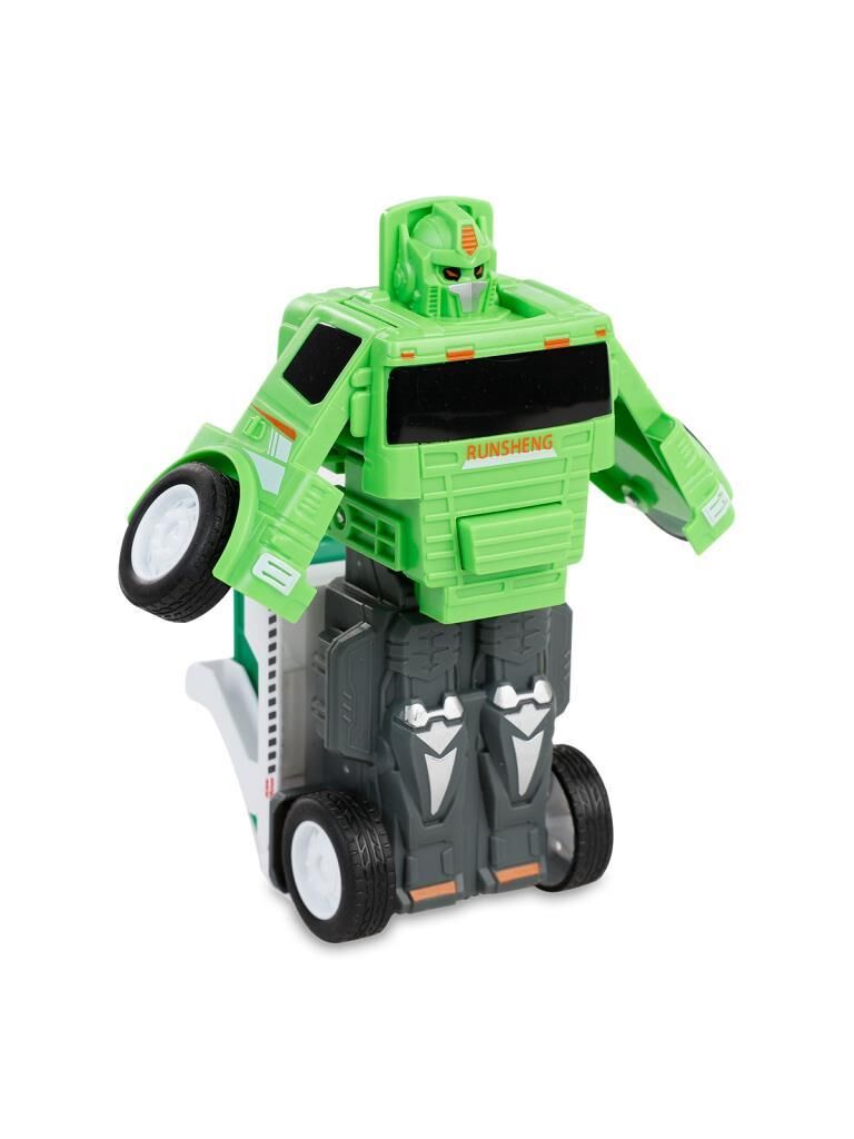 Robota Dönüşen Temi̇zli̇k Araçları - Konteyner Çöp Kamyonu