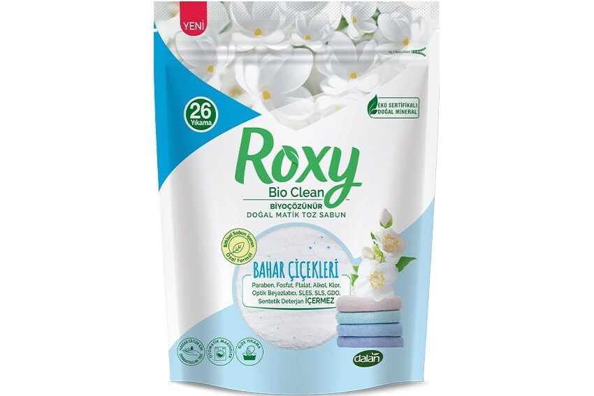 Roxy Bi̇o Clean Doğal Mati̇k Toz Sabun Bahar Çi̇çekleri̇ 1600 Gr