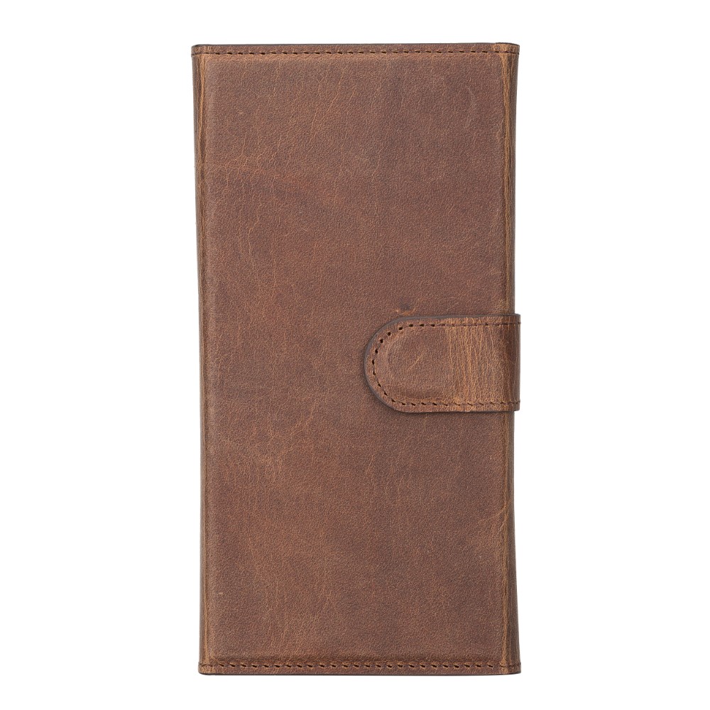 Samsung Galaxy S22 Plus Uyumlu Deri̇ Cüzdanlı Kılıf Santa G2