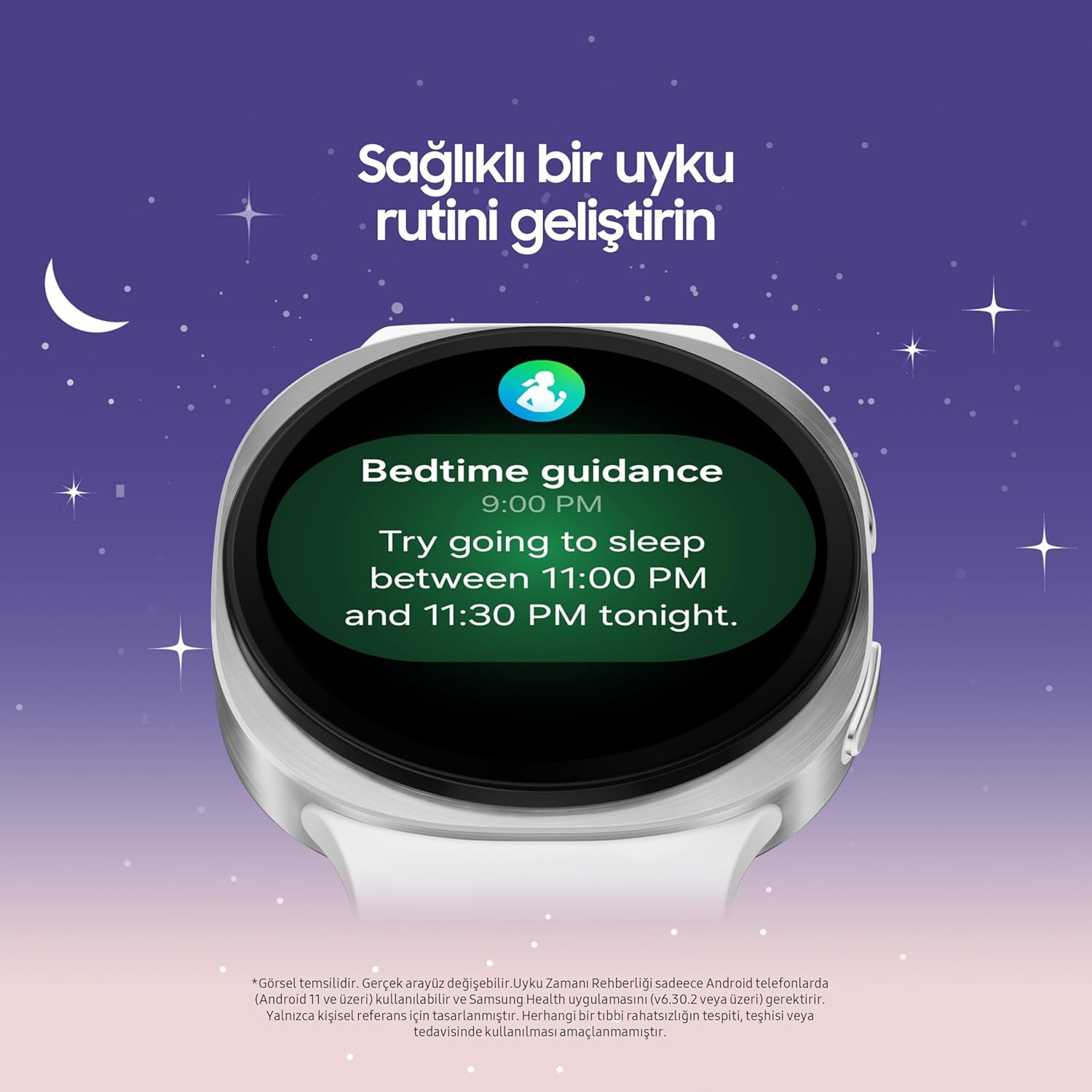 Samsung Watch 8 44Mm Sm-L330 Sılver Akıllı Saat