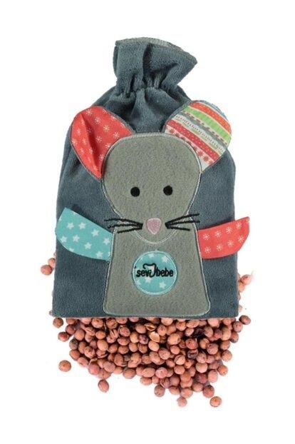 Sevi̇ Bebe Gaz Gi̇deri̇ci̇ Ki̇raz Çeki̇rdekli̇ Mi̇nder Art-687 Gri̇