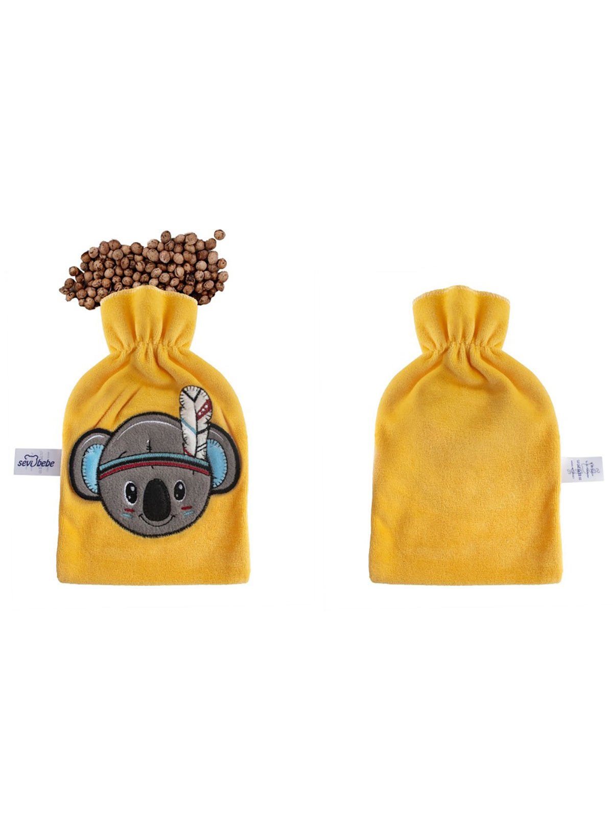 Sevi̇ Bebe Gaz Gi̇deri̇ci̇ Ki̇raz Çeki̇rdekli̇ Mi̇nder Art-687 Sarı