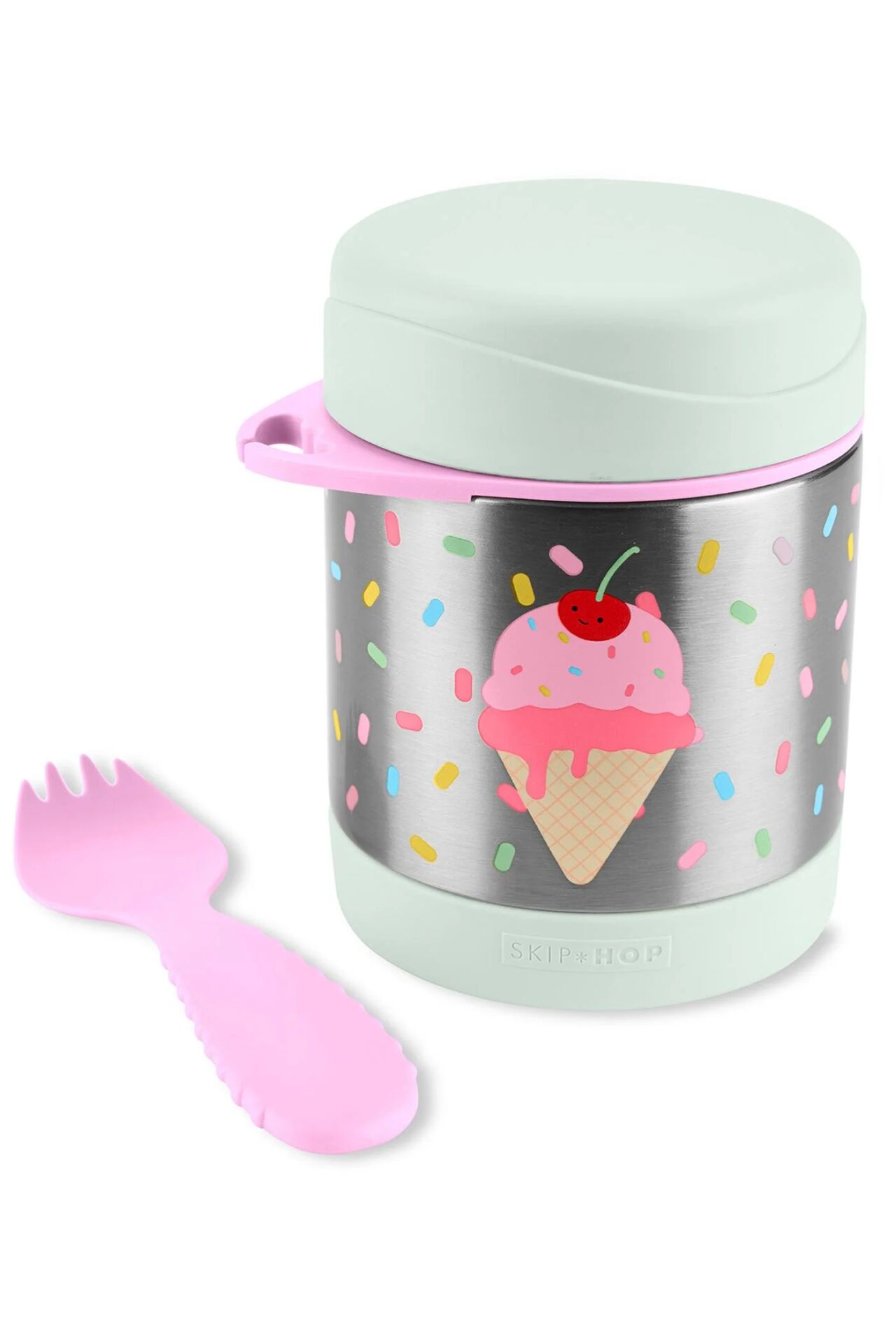 Ski̇p Hop Zoo Paslanmaz Çeli̇k Termos 325 Ml Dondurma