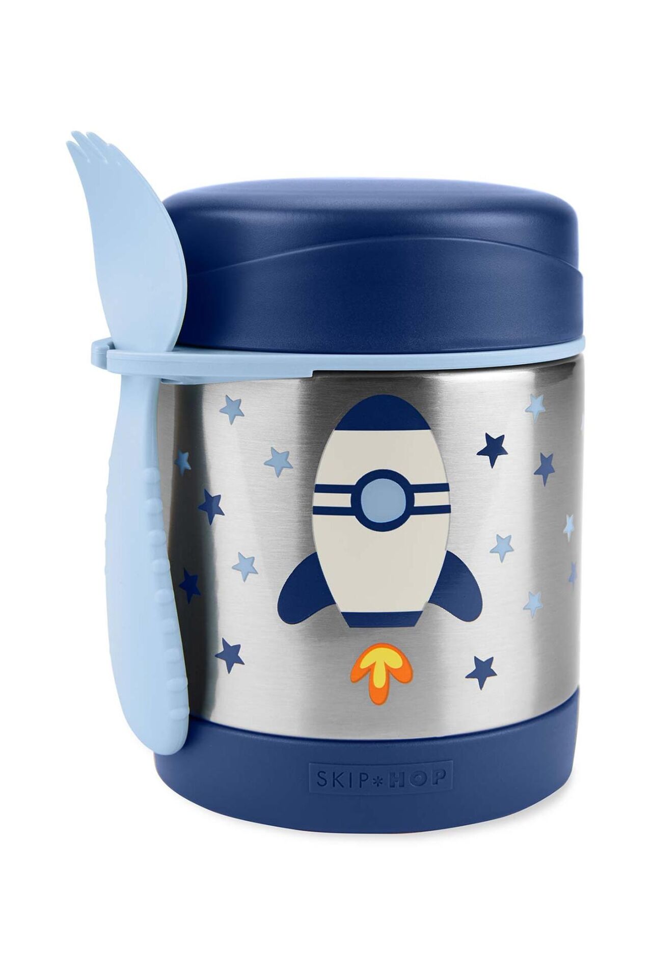 Ski̇p Hop Zoo Paslanmaz Çeli̇k Termos 325 Ml Roket