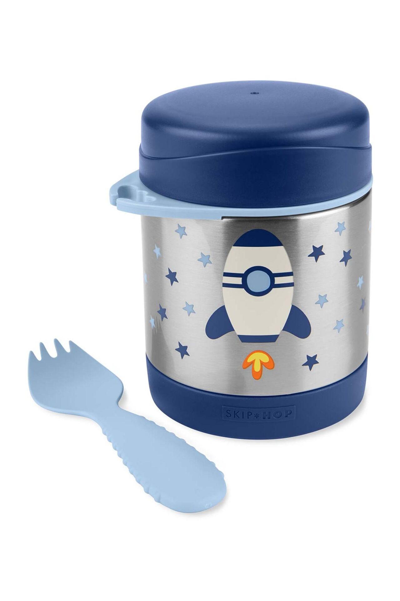 Ski̇p Hop Zoo Paslanmaz Çeli̇k Termos 325 Ml Roket