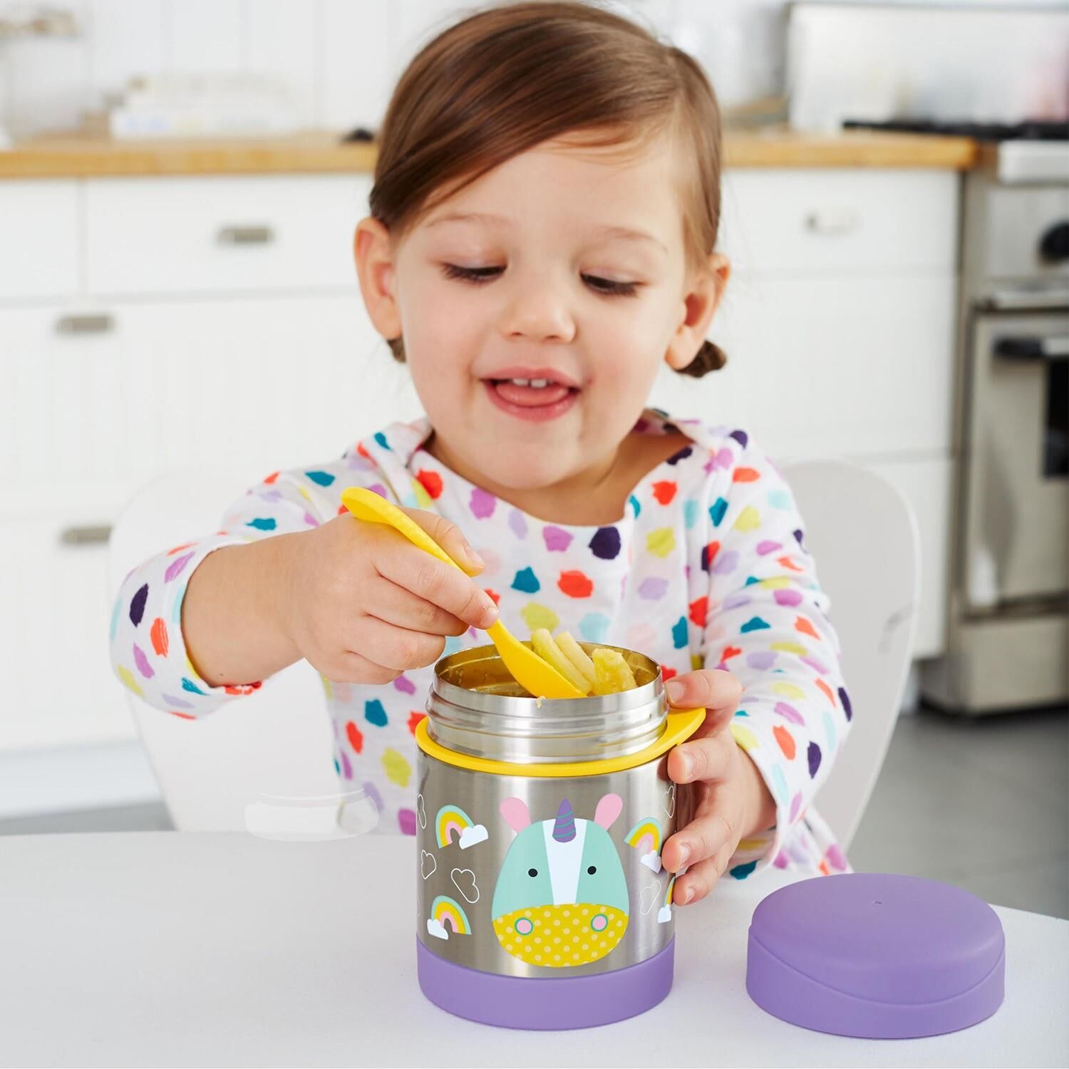 Ski̇p Hop Zoo Paslanmaz Çeli̇k Termos 325 Ml Uni̇corn