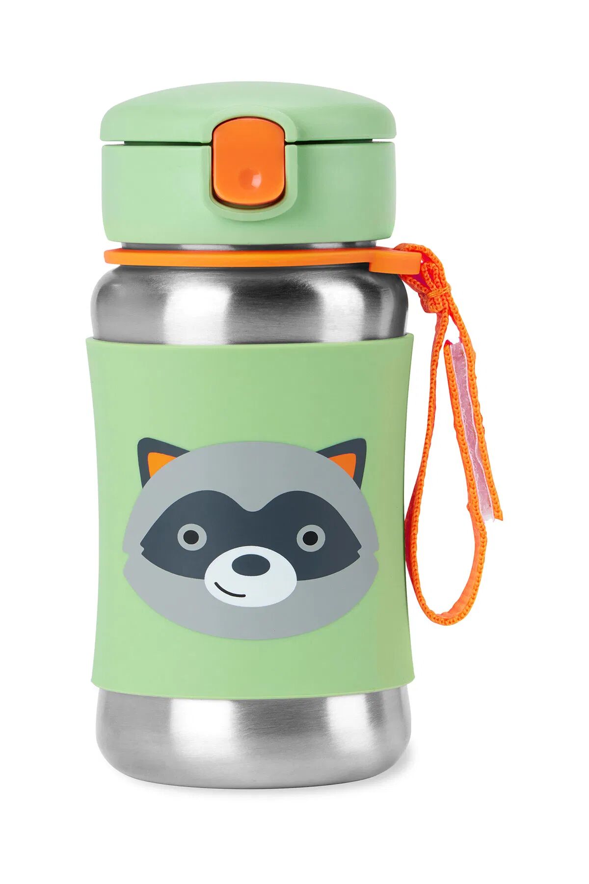 Ski̇p Hop Zoo Pi̇petli̇ Paslanmaz Çeli̇k Suluk 350 Ml Rakun