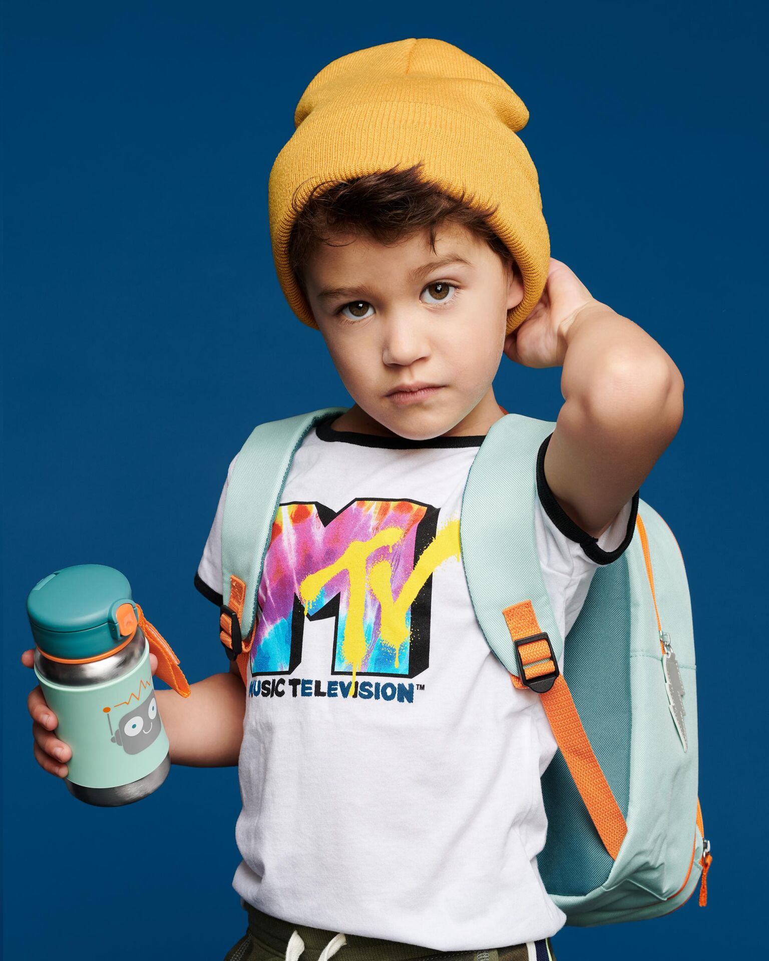 Ski̇p Hop Zoo Pi̇petli̇ Paslanmaz Çeli̇k Suluk 350 Ml Robot