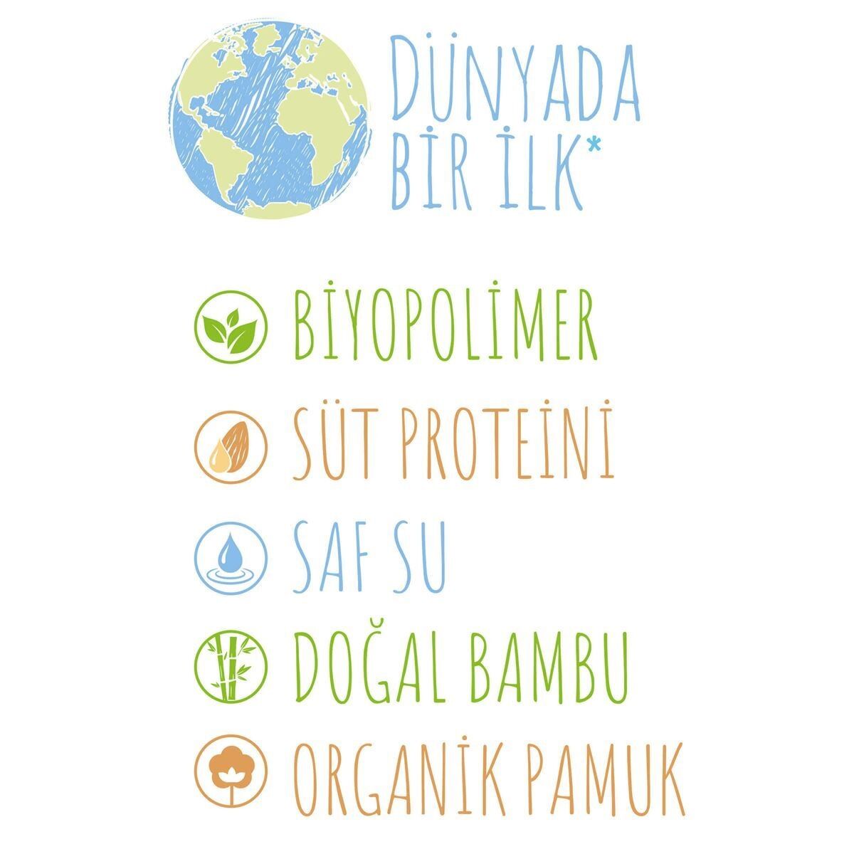 Sleepy Bi̇o Natural Islak Havlu Mendi̇l 3X40 120 Yaprak