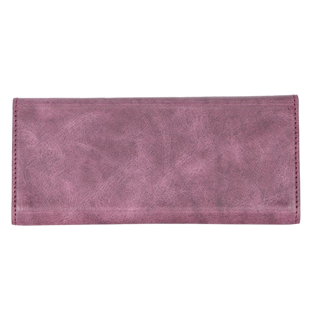 Smart Glass Deri̇ Gözlük Kılıfı Tn6 Mor