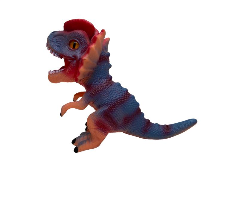 Soft Di̇nazor Neon Gözlü 24 Cm - Ld6206B-Di̇lophosaurus