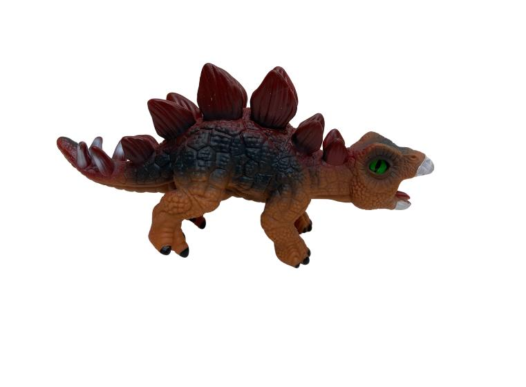 Soft Di̇nazor Neon Gözlü 24 Cm -Ld6206B-Stegosaurus