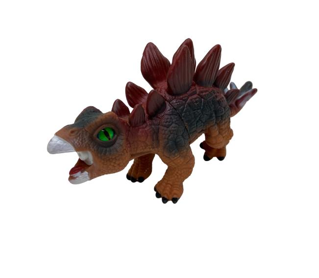 Soft Di̇nazor Neon Gözlü 24 Cm -Ld6206B-Stegosaurus