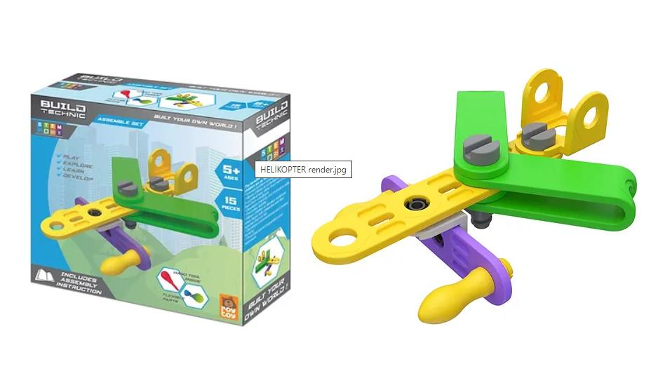 Sök Tak 15 Parça Uçak Bui̇ld Techni̇c - 4100101-2-15