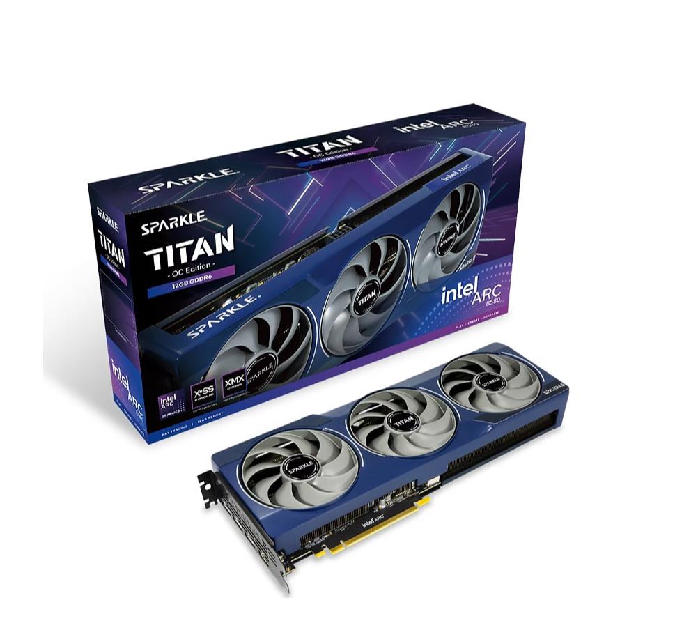 Sparkle Intel Arc B580 Tıtan Oc 12Gb Ekran Kartı