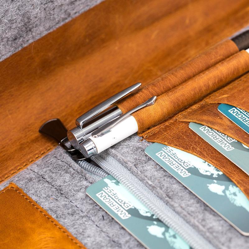 Sparta Apple Macbook Uyumlu Deri̇ Çanta G19 Taba