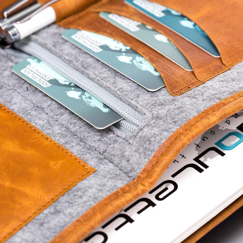 Sparta Apple Macbook Uyumlu Deri̇ Çanta G19 Taba