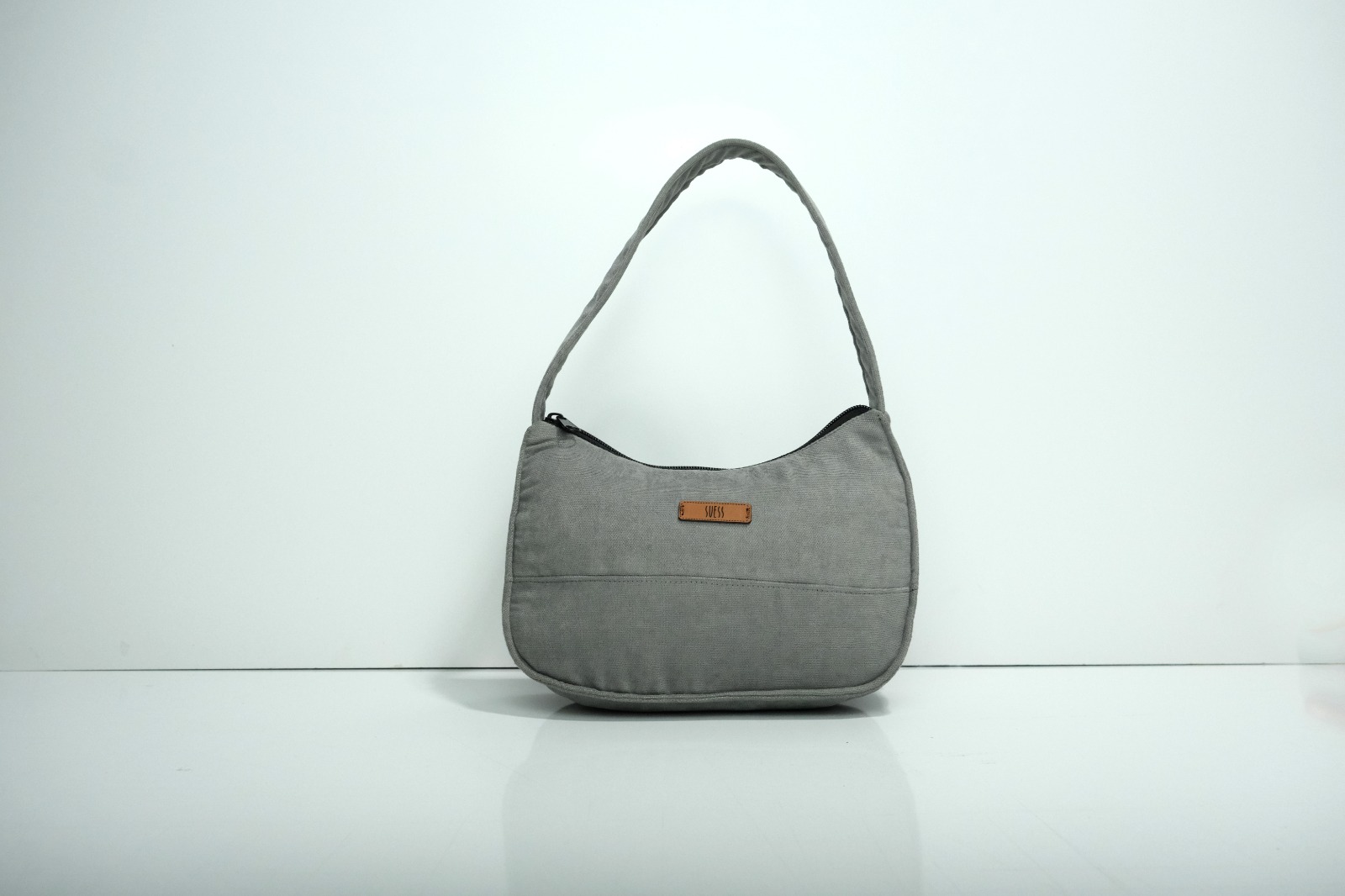 Baget Çanta - Gri̇