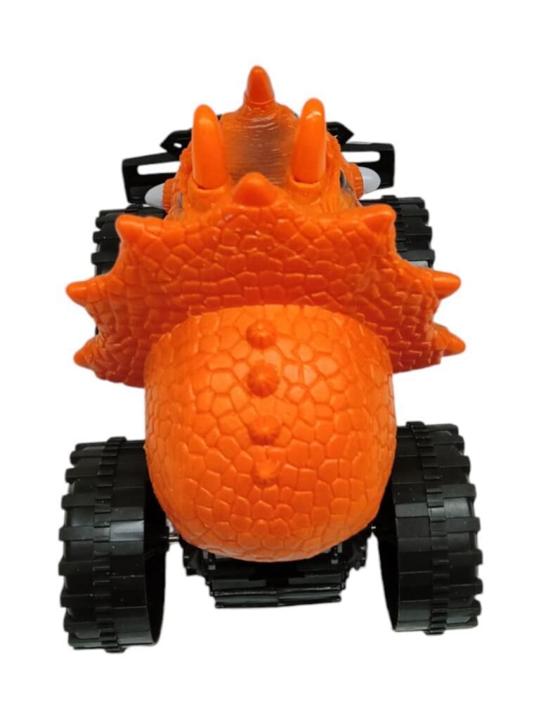 Sürtmeli̇ Di̇nazor Robota Dönüşen Araba 14 Cm - Turuncu