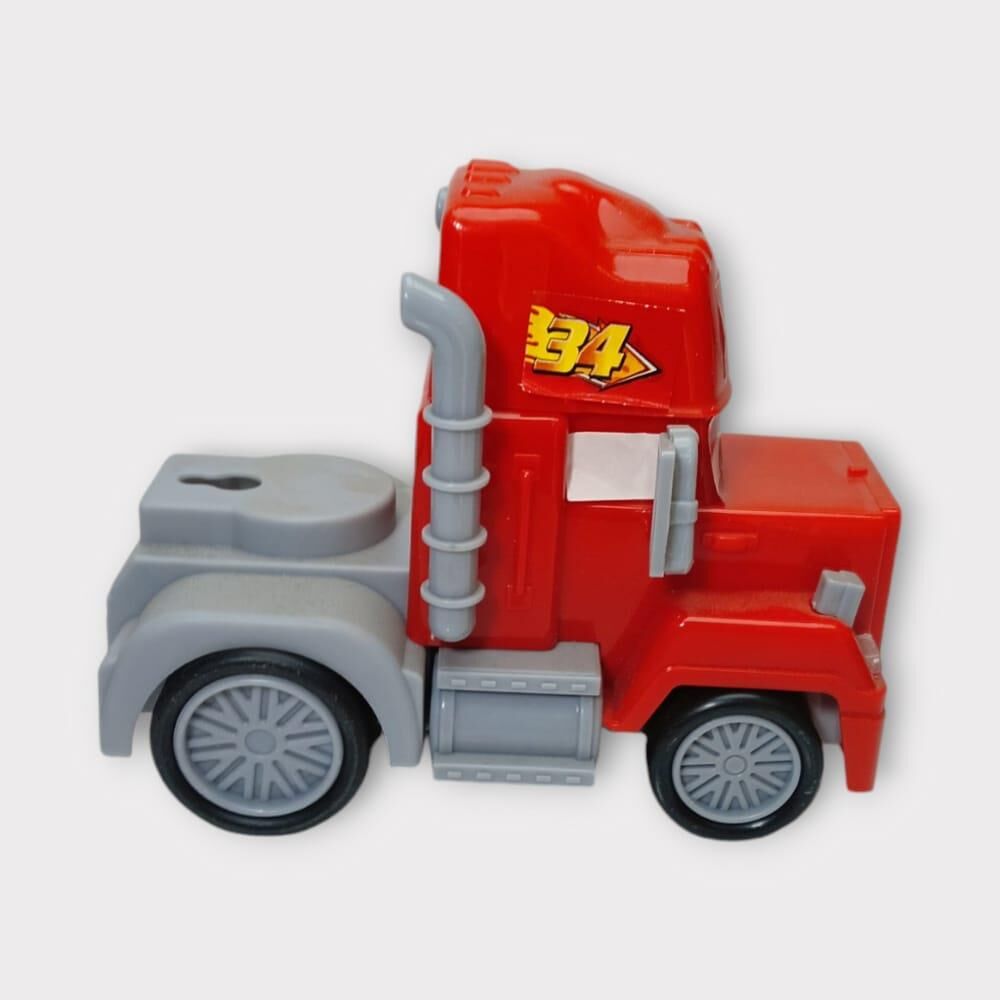 Sürtmeli̇ Oyuncak Tır - Kırmızı