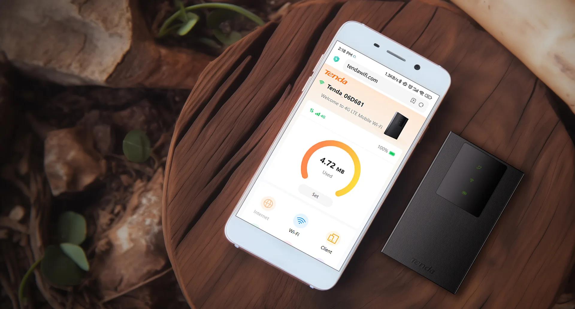 Tenda Mf3 3G/4G Lte Wi̇fi̇6 Usb-C Modem