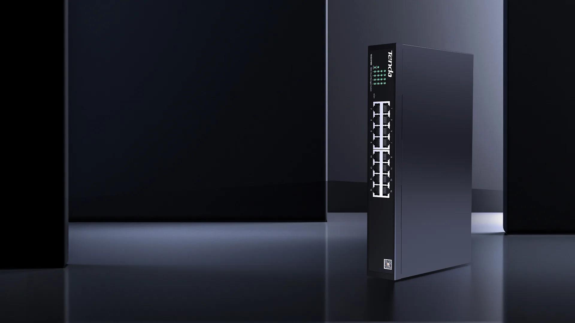 Tenda Teg2216D 16Ge Port Cloud Yöneti̇lebi̇li̇r Swi̇tch