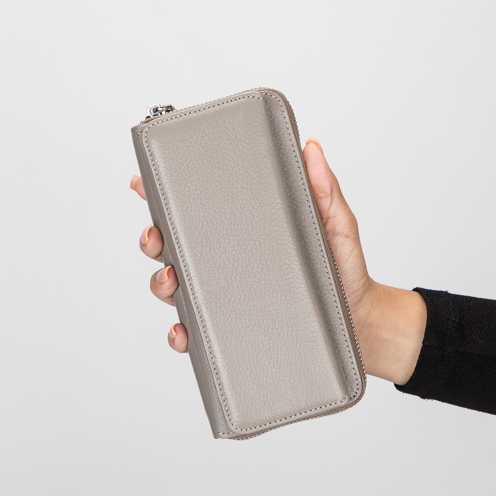 Ti̇ago Deri̇ Kadın Cüzdan Fl06 Vi̇zon