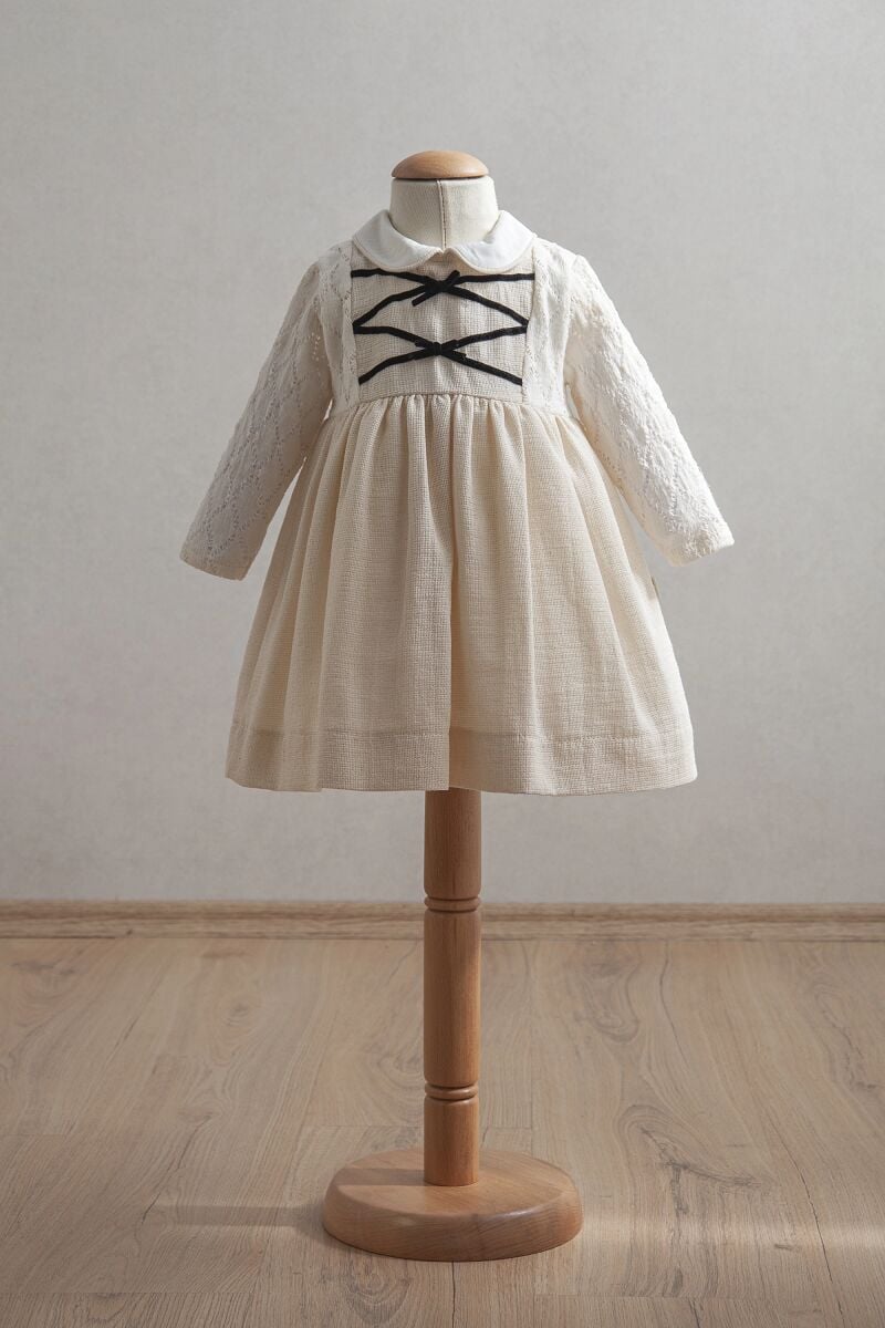 Tongs Baby Bebek Elbi̇se 3903 Ekru