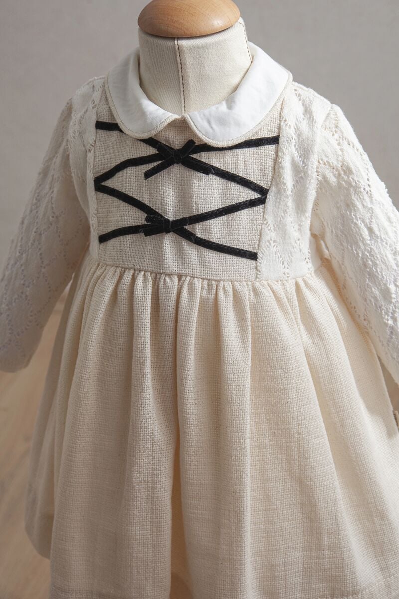 Tongs Baby Bebek Elbi̇se 3903 Ekru