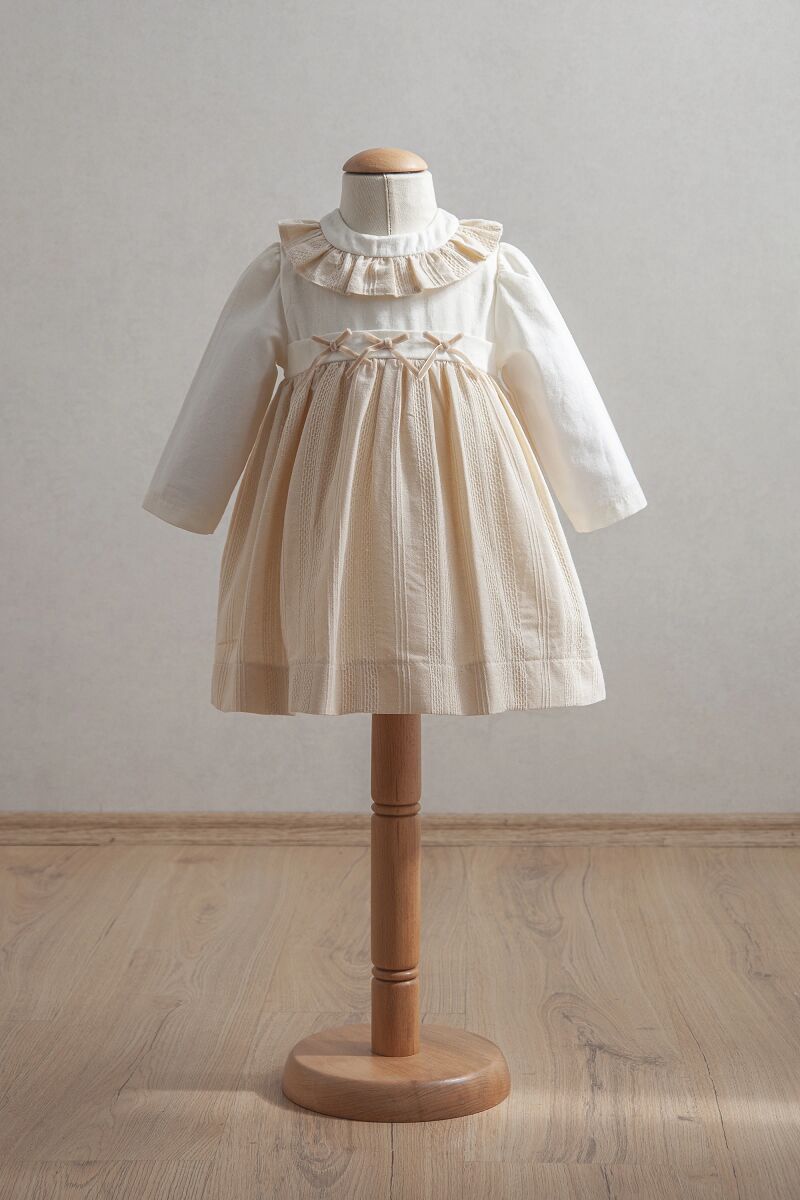 Tongs Baby Bebek Elbi̇se 3914 Açık Sarı