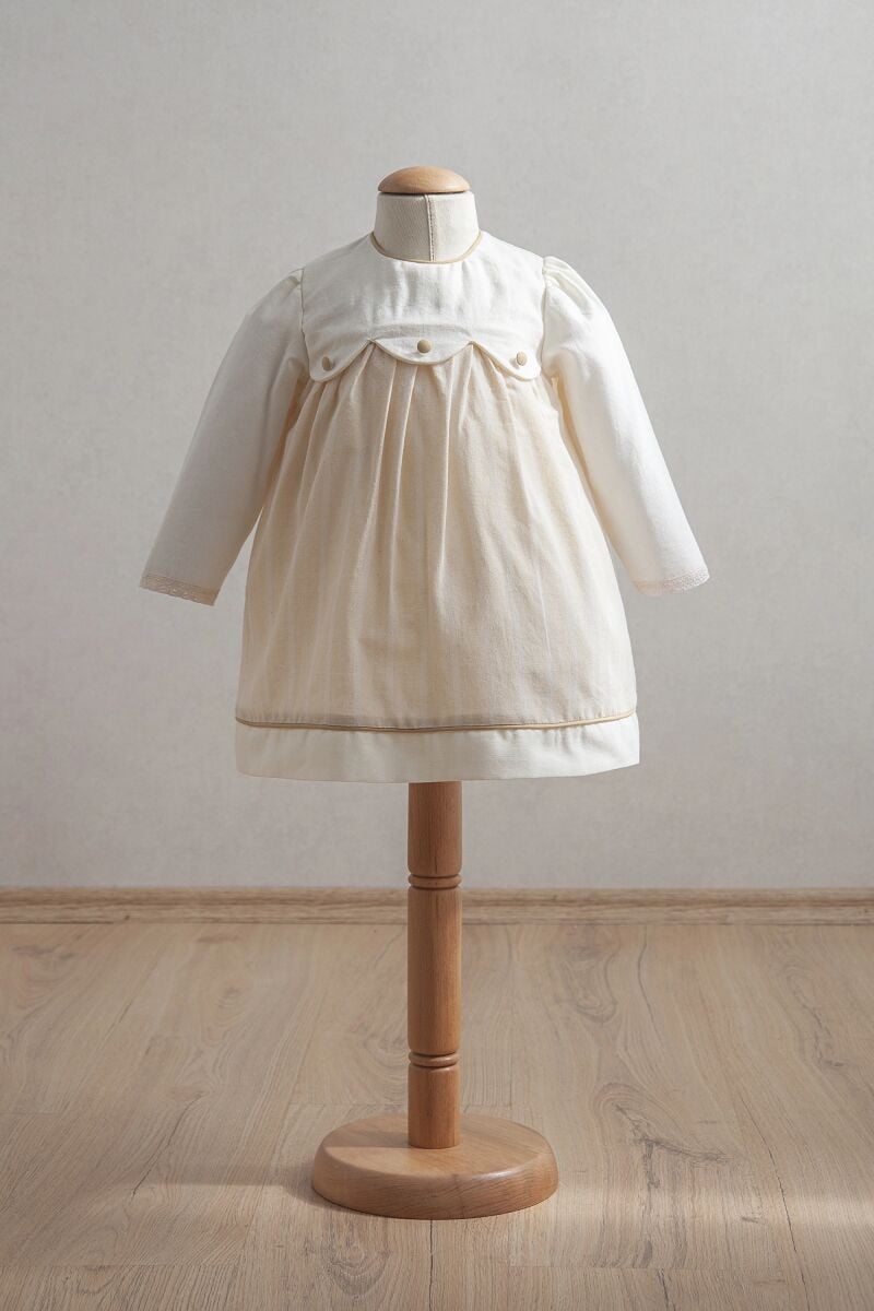 Tongs Baby Bebek Elbi̇se 3916 Açık Sarı