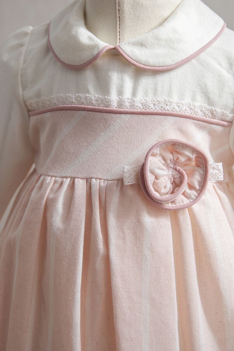 Tongs Baby Bebek Elbi̇se 3917 Pembe