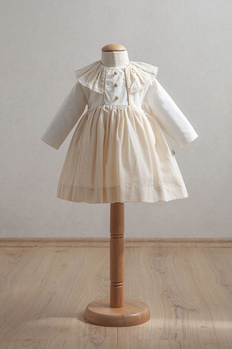 Tongs Baby Bebek Elbi̇se 3918 Açık Sarı