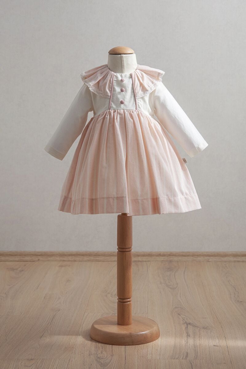 Tongs Baby Bebek Elbi̇se 3918 Pembe