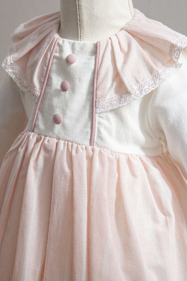 Tongs Baby Bebek Elbi̇se 3918 Pembe