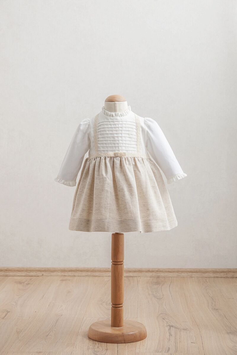 Tongs Baby Bebek Elbi̇se 3921 Bej