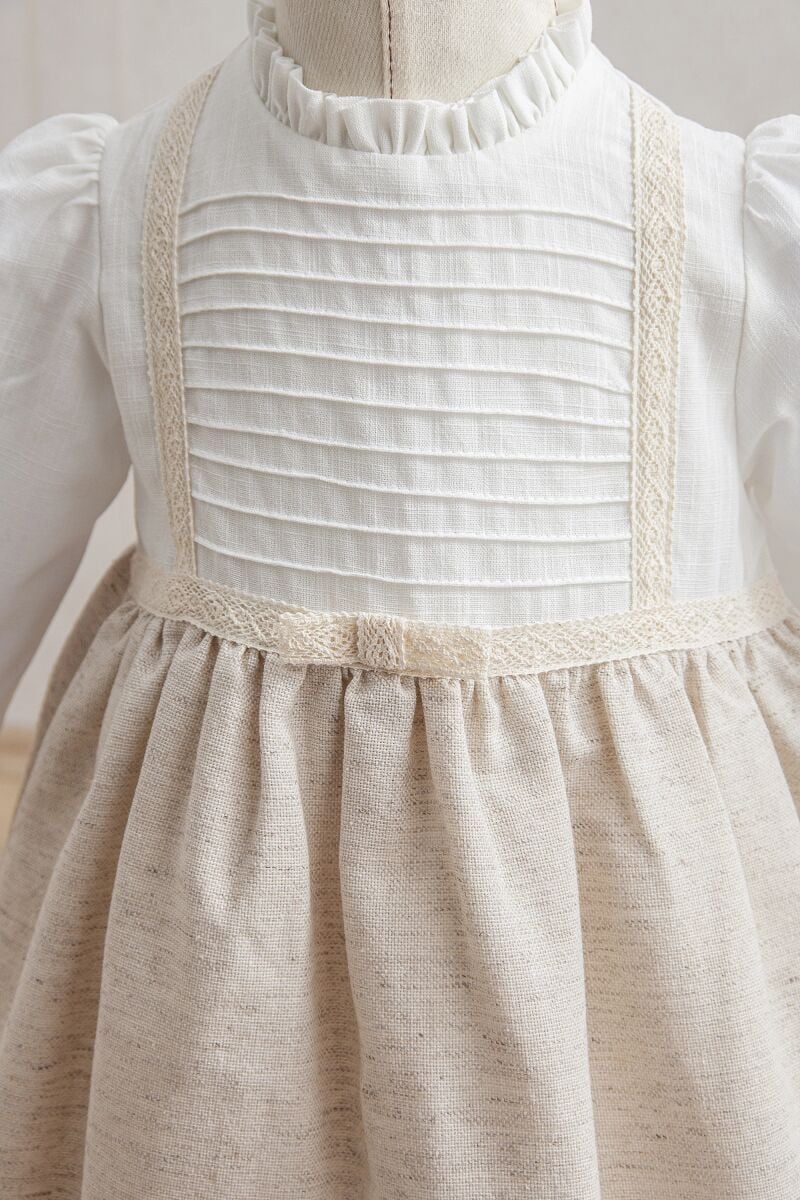 Tongs Baby Bebek Elbi̇se 3921 Bej