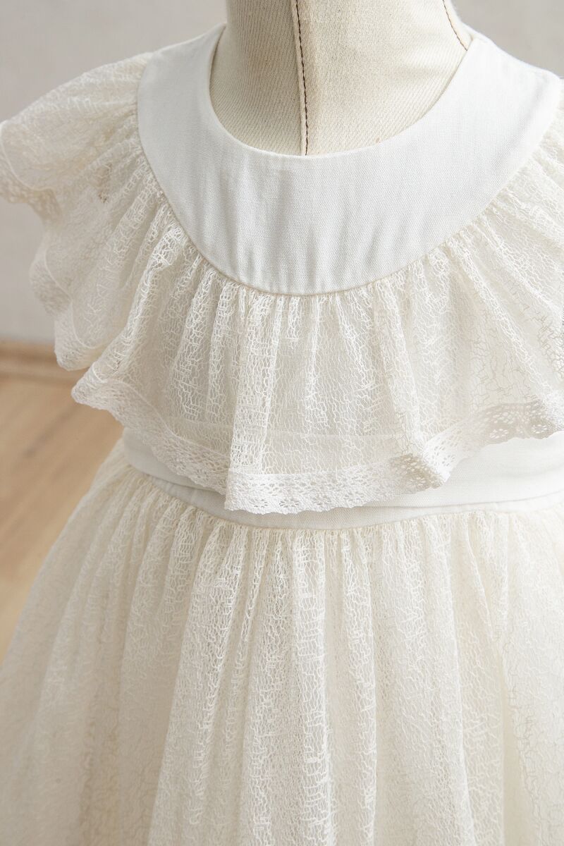 Tongs Baby Bebek Elbi̇se 3942 Ekru