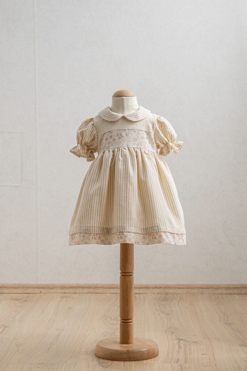 Tongs Baby Bebek Elbi̇se 3943 Bej